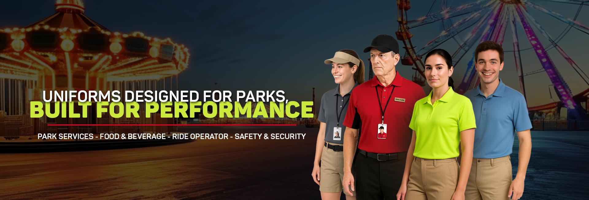 Amusement Park Uniforms
